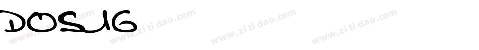 DOS16字体转换