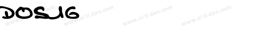 DOS16字体转换