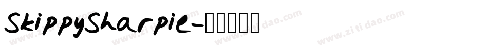 SkippySharpie字体转换