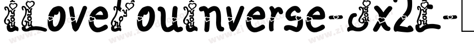ILoveYouInverse-Jx2E字体转换