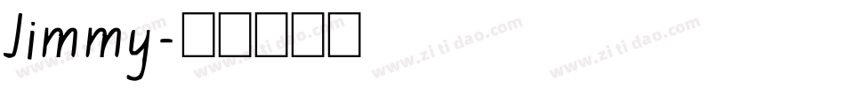 Jimmy字体转换