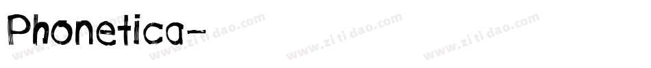 Phonetica字体转换