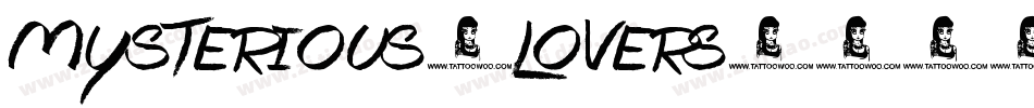 Mysterious-Lovers字体转换