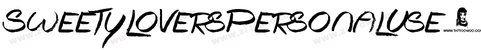 SweetyLoversPersonalUse-2O1nK字体转换