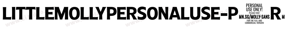 LittleMollyPersonalUse-p7R6v字体转换