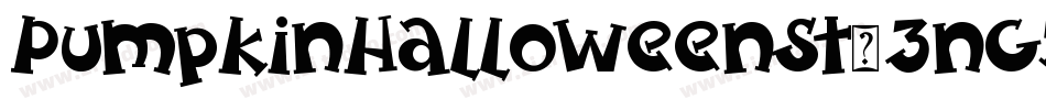 PumpkinHalloweenSt-3nGZ字体转换