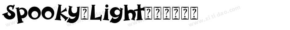 Spooky-Light字体转换