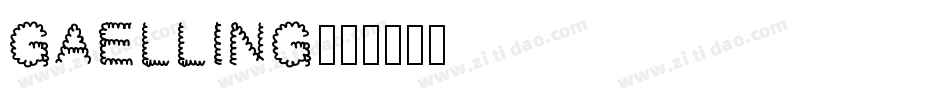 Gaelling字体转换