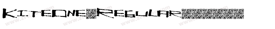 KiteOne-Regular字体转换