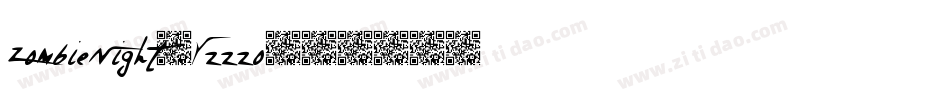 ZombieNight-Yzzzo字体转换