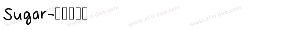 Sugar字体转换