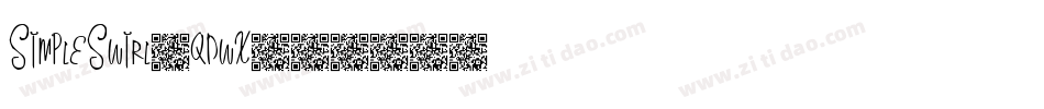 SimpleSwirl-qdwx字体转换