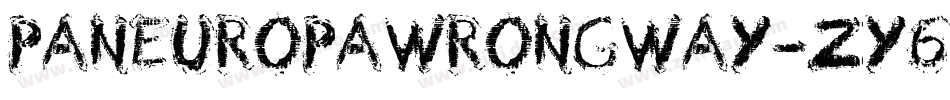 PaneuropaWrongWay-Zy6q字体转换