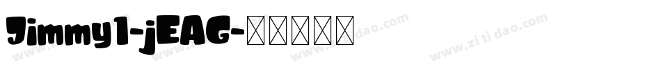 Jimmy1-jEAG字体转换