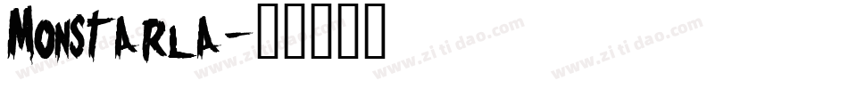 Monstarla字体转换