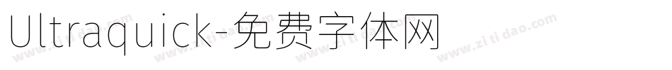 Ultraquick字体转换