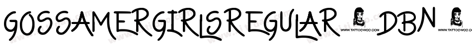 GossamerGirlsRegular-dBn7字体转换