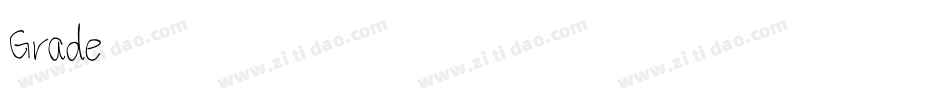 Grade字体转换