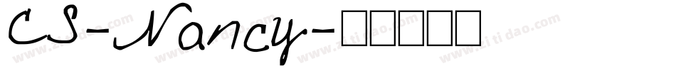 CS-Nancy字体转换
