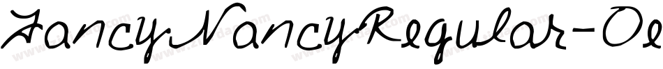 FancyNancyRegular-OeZd字体转换