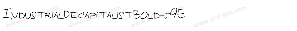IndustrialDecapitalistBold-j9Ey字体转换