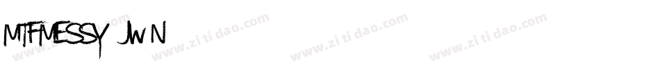 MtfMessy-Jw1n字体转换