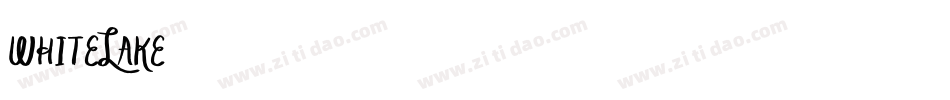 WhiteLake字体转换