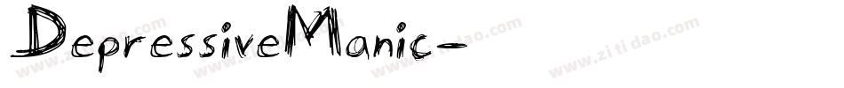 DepressiveManic字体转换
