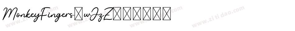 MonkeyFingers-wJzZ字体转换