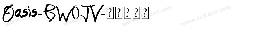 Oasis-BW0JV字体转换