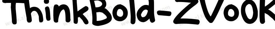 ThinkBold-ZVo0K字体转换