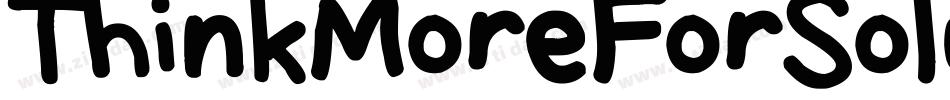 ThinkMoreForSolution-eoJm字体转换