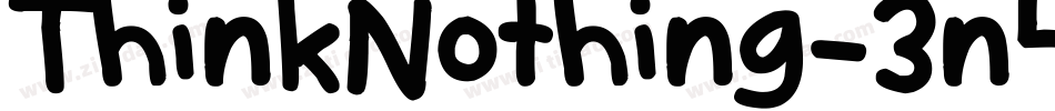 ThinkNothing-3n4X字体转换