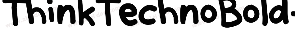 ThinkTechnoBold-JRJdo字体转换