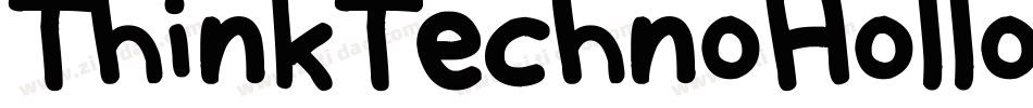 ThinkTechnoHollowInverse-z8XLw字体转换