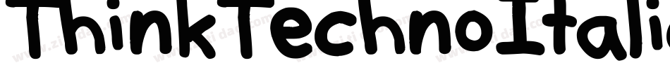 ThinkTechnoItalic-6Yy5q字体转换