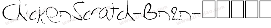 ChickenScratch-Bnqn字体转换
