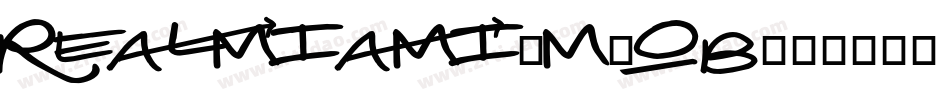 RealMiami-M6oB字体转换