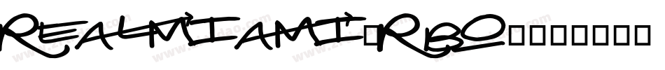 RealMiami-rBo8字体转换