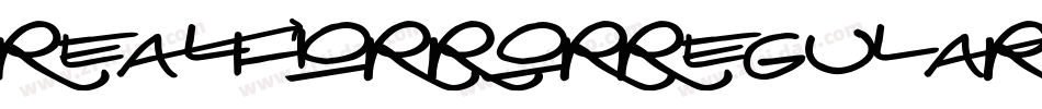 RealhorrorRegular-M9BB字体转换
