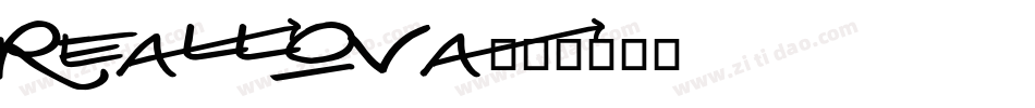 Reallova字体转换