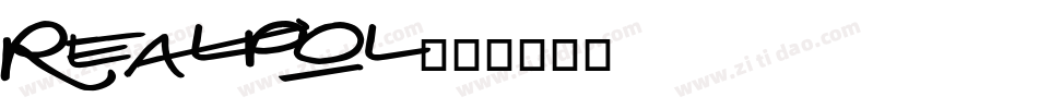 realpol字体转换