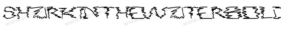 SharkInTheWaterBold-rWX8字体转换