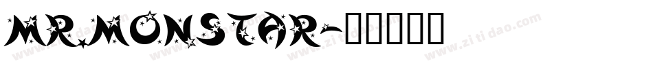 MR.MONSTAR字体转换