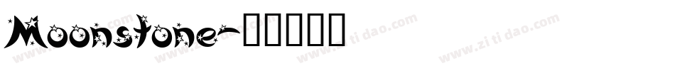 Moonstone字体转换