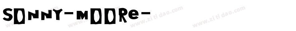 Sonny-Moore字体转换