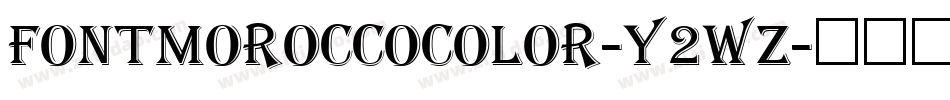 FontMoroccoColor-y2WZ字体转换