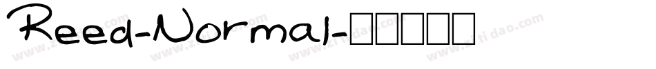 Reed-Normal字体转换