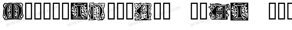 MorrisInitials-qoA5字体转换