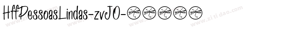 HffPessoasLindas-zvJ0字体转换